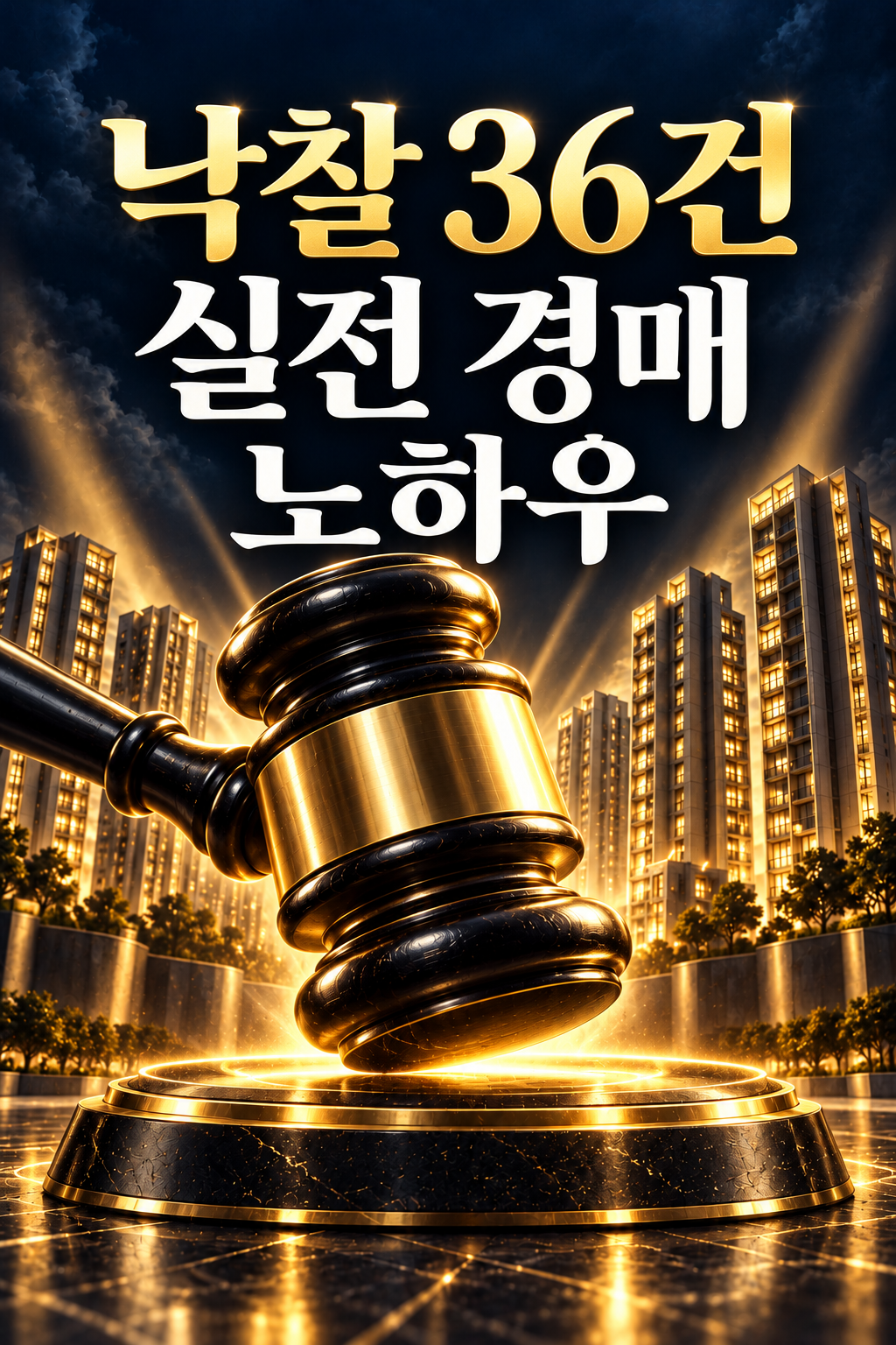 낙찰 36건 실전 경매 노하우 표지